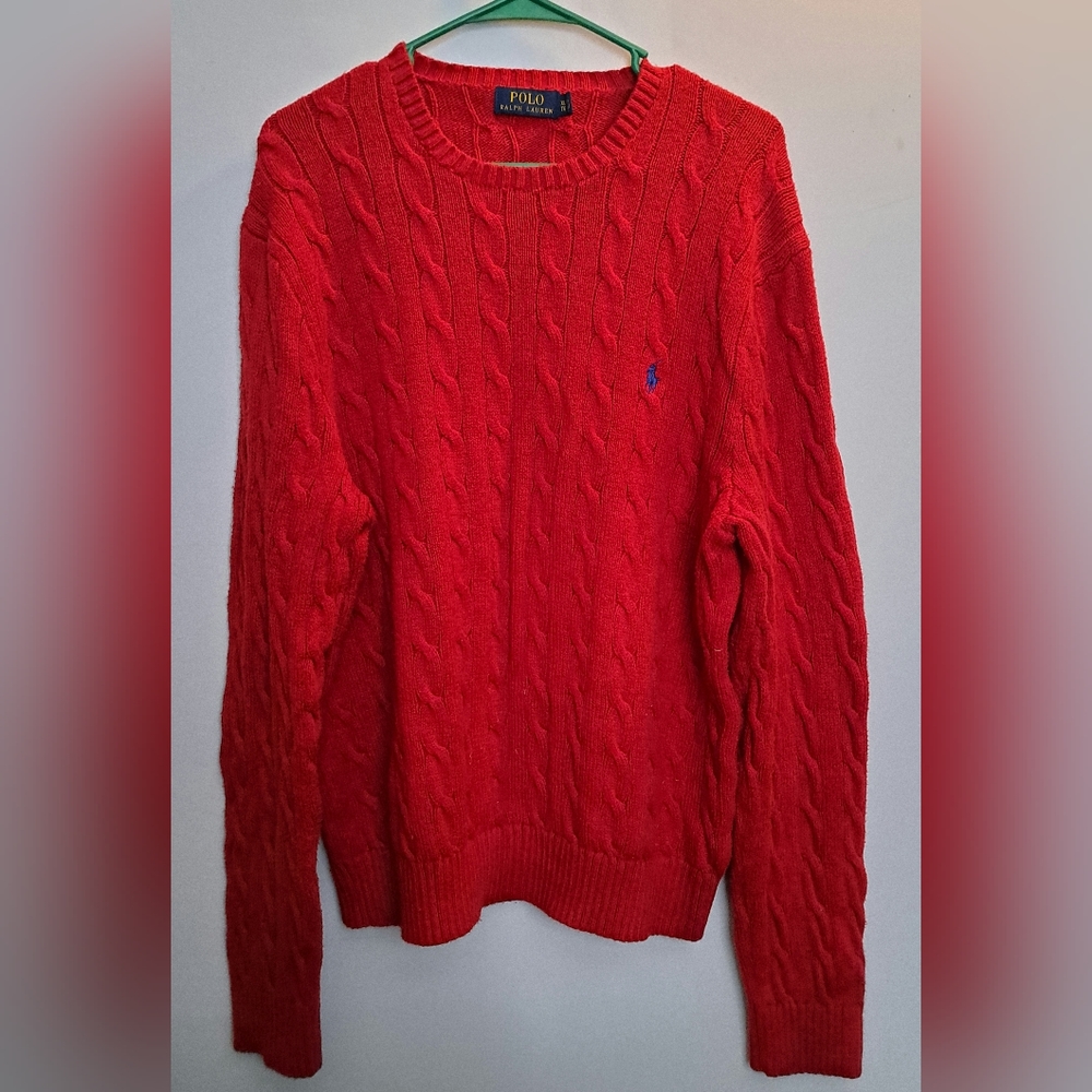 Men's Ralph Lauren red sweater
